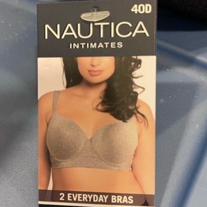 Black Nautica bra size 40D new with tags never worn.